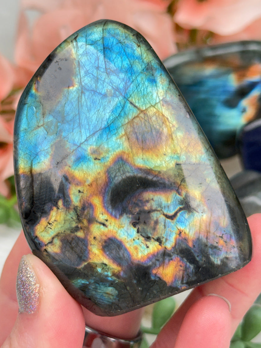 Small Colorful Labradorite