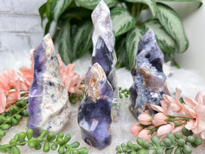Contempo Crystals - Purple Dendritic Opal Flames - Image 5