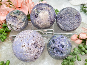 Contempo Crystals - Grape Agate Spheres - Image 4