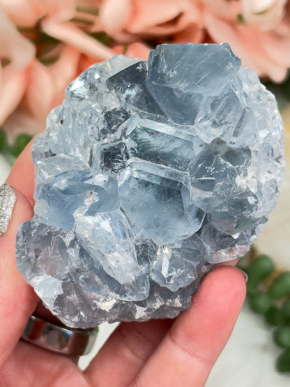 Blue Celestite Crystals