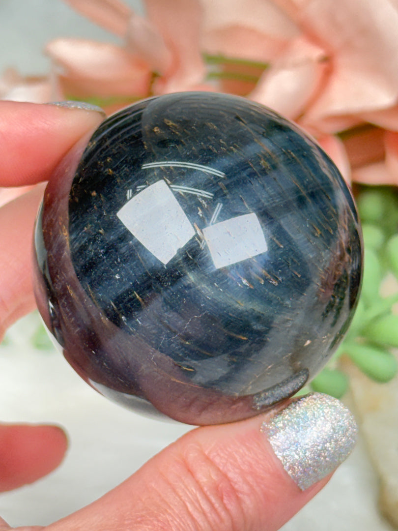 Blue Tiger Eye Spheres