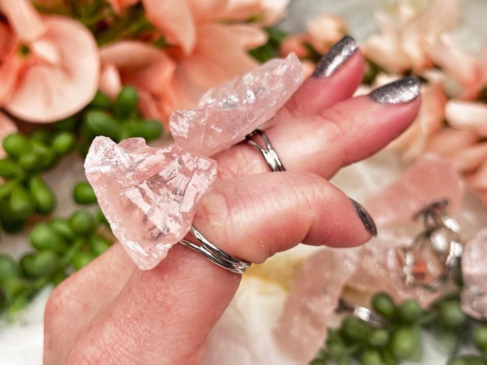 adjustable-raw-rose-quartz-rings