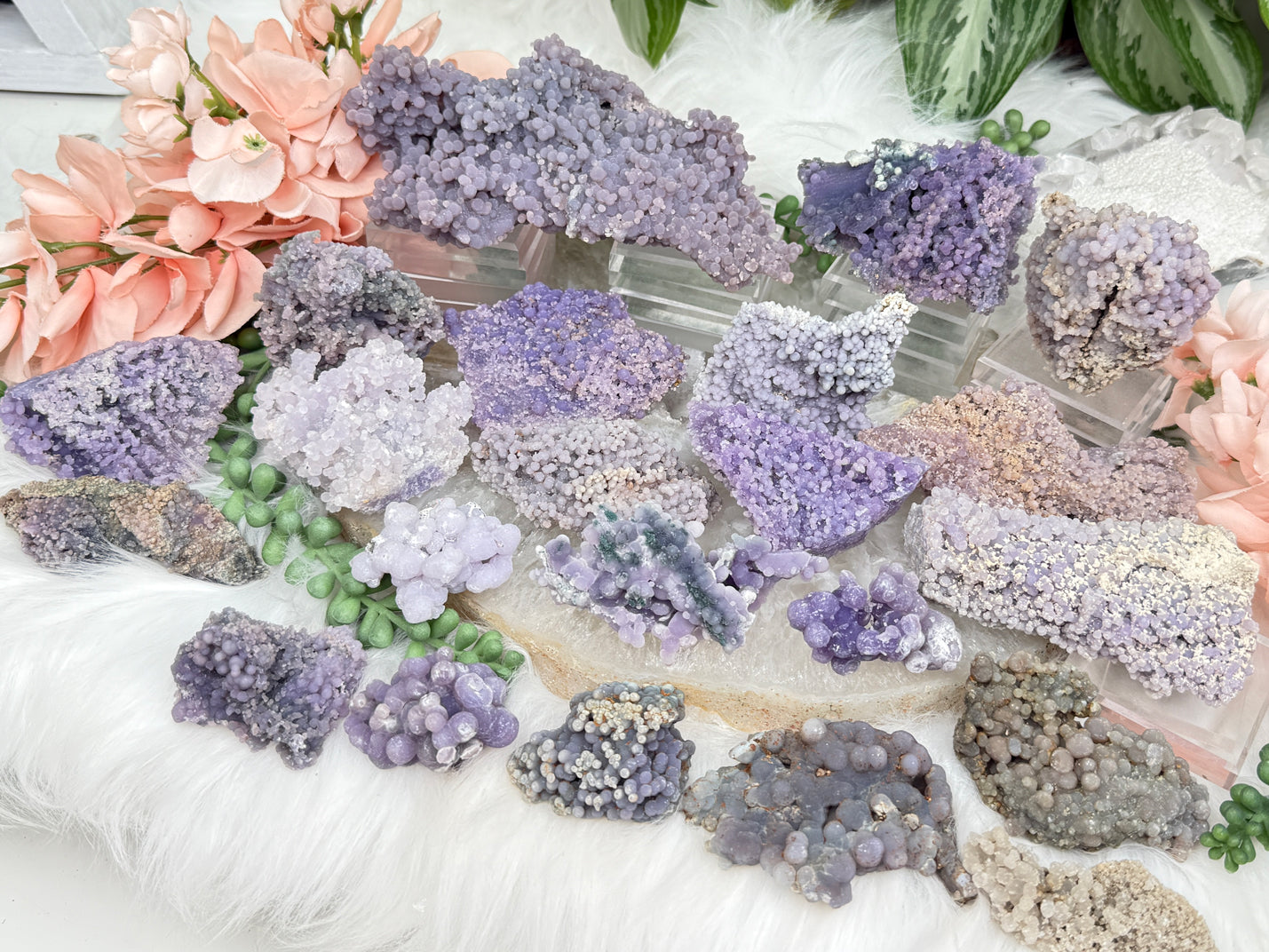 Grape Agate Crystals