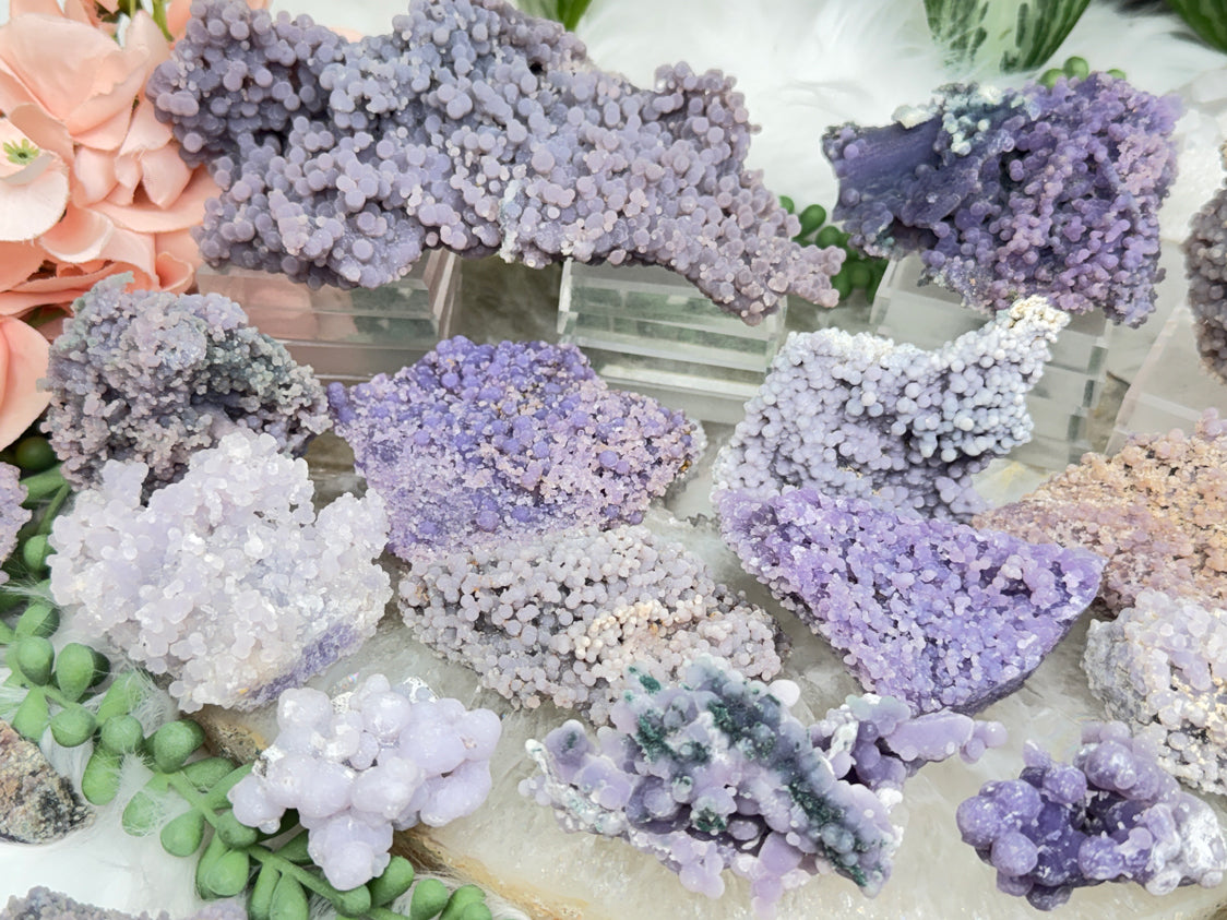 Grape Agate Crystals