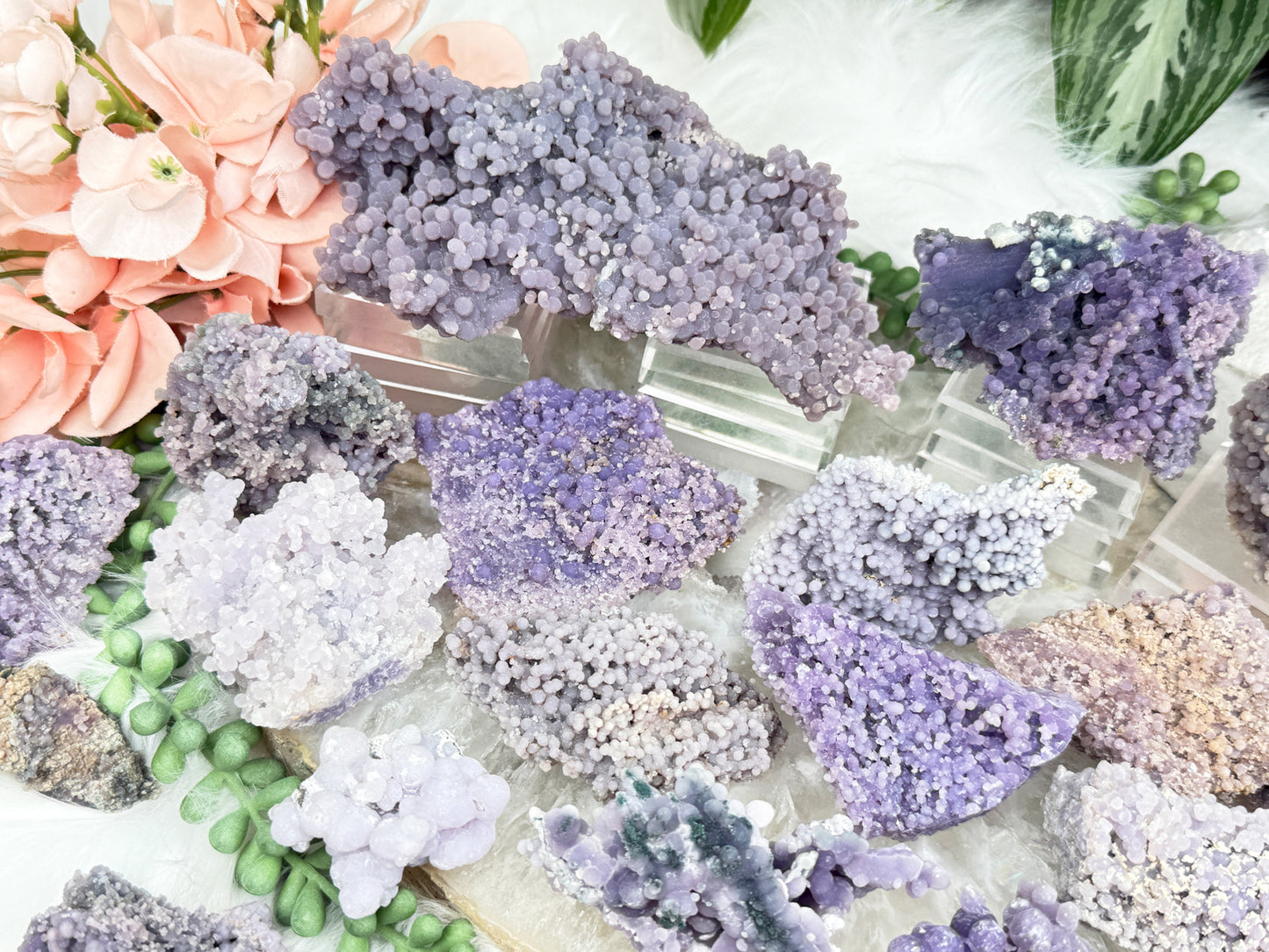 Grape Agate Crystals