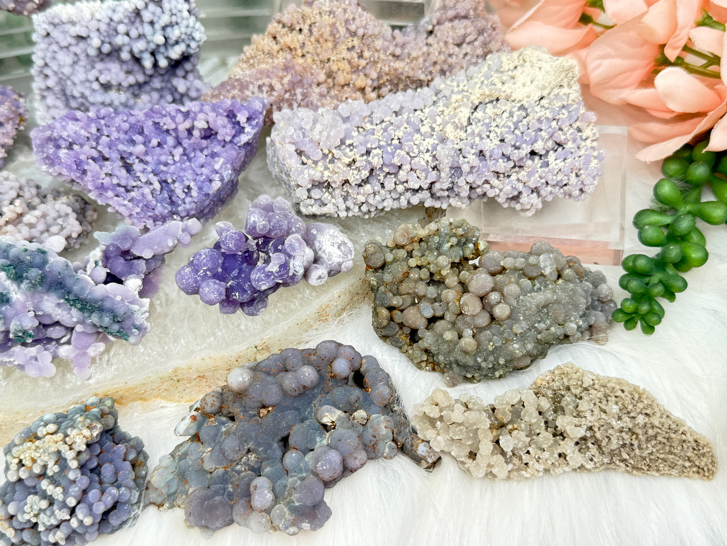 Grape Agate Crystals