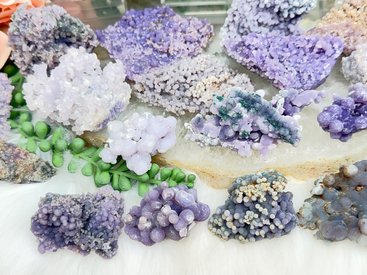 Grape Agate Crystals