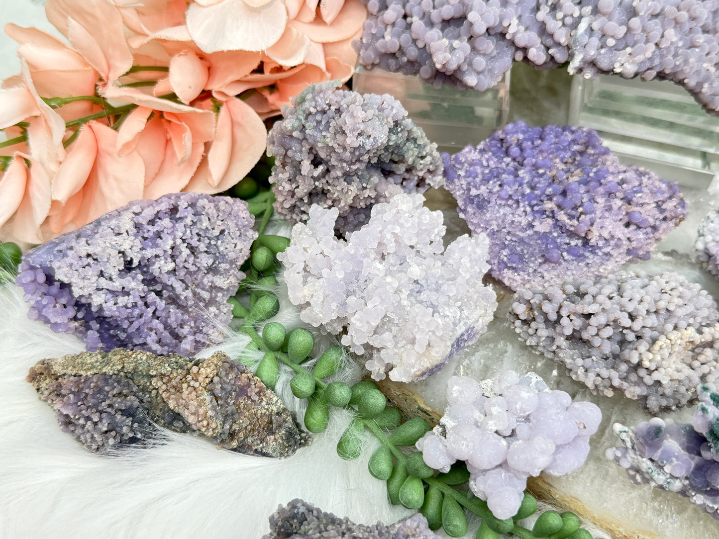 Grape Agate Crystals