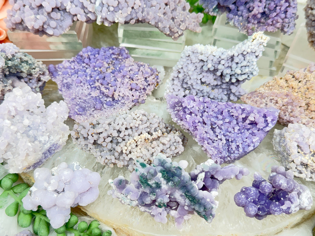Grape Agate Crystals