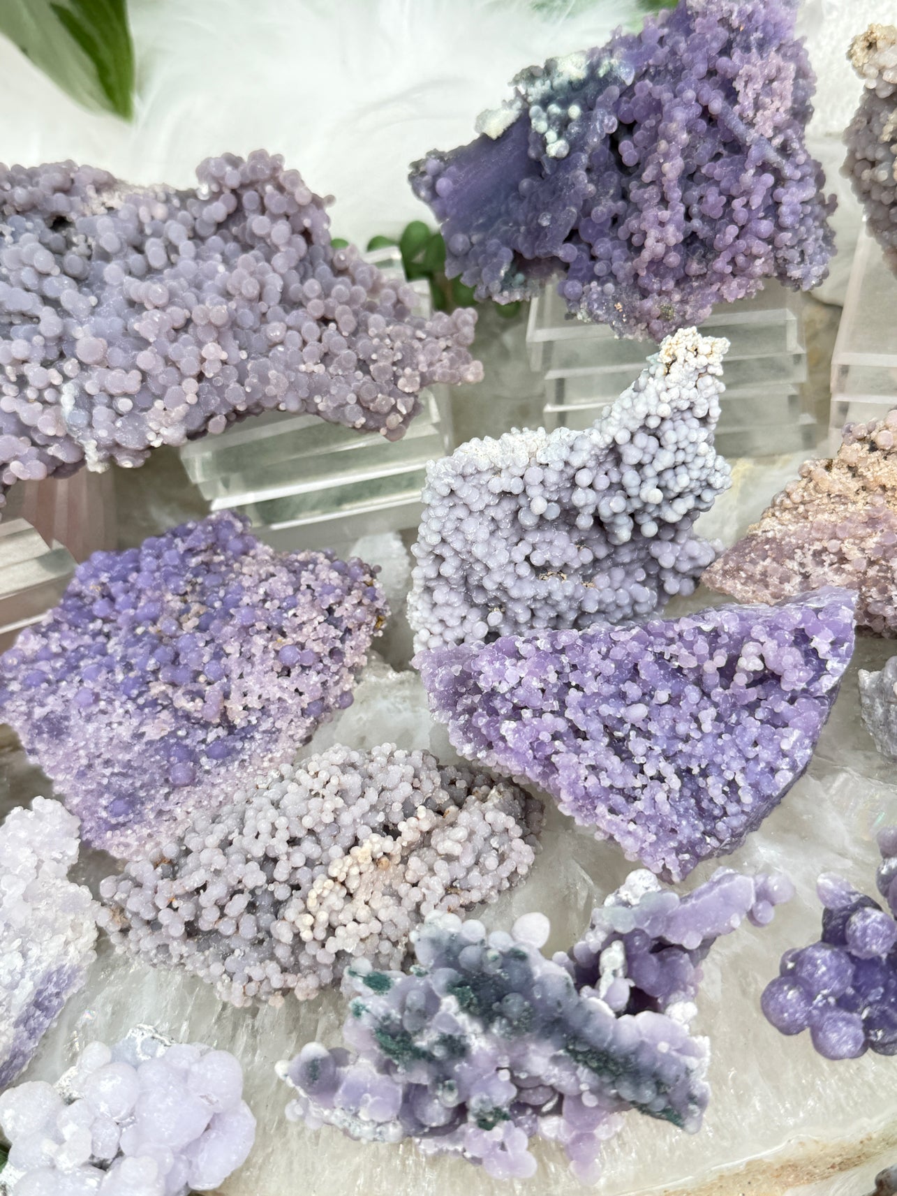 Grape Agate Crystals
