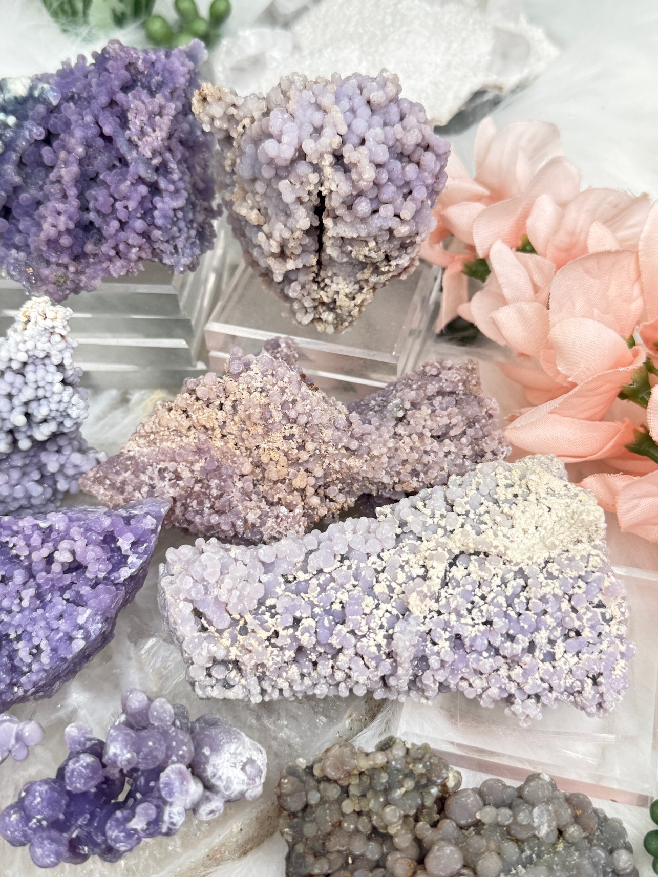 Grape Agate Crystals