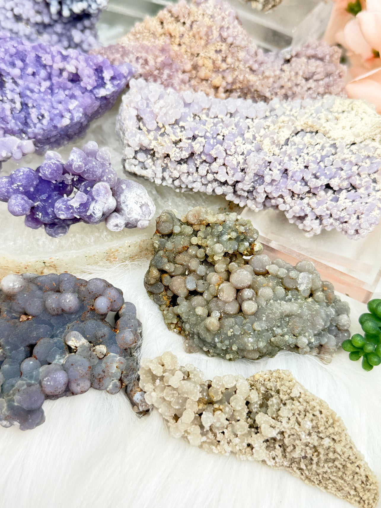 Grape Agate Crystals