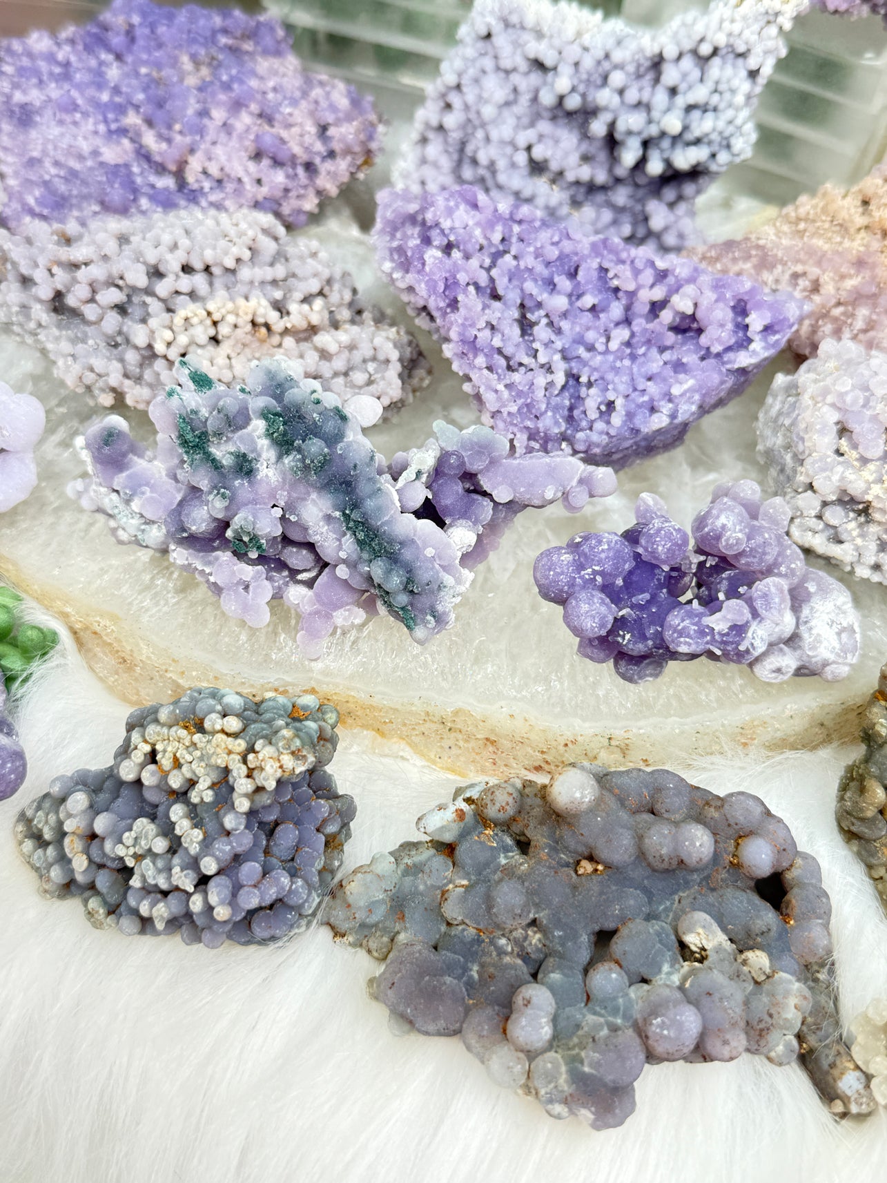 Grape Agate Crystals