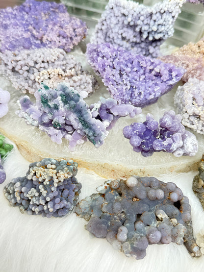 Grape Agate Crystals