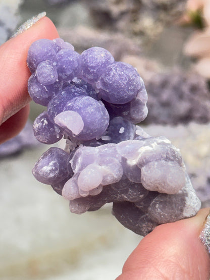 Grape Agate Crystals