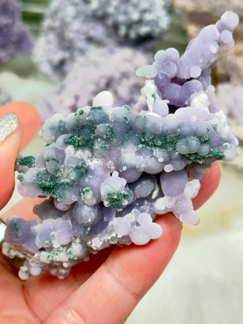 Grape Agate Crystals