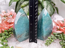 Load image into Gallery: Contempo Crystals - teal-aventurine-flame-carvings - Image 6