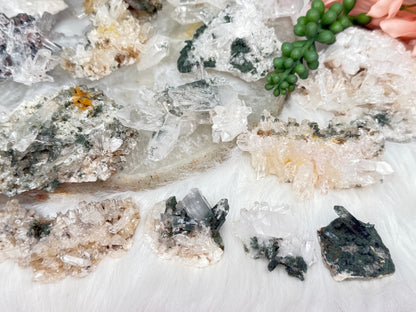 Green Chlorite Colombian Quartz