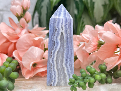 Blue Lace Agate Point