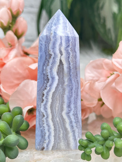 Blue Lace Agate Point