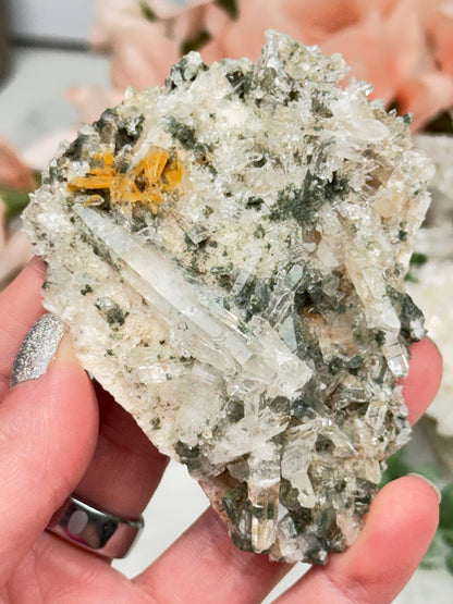 Green Chlorite Colombian Quartz