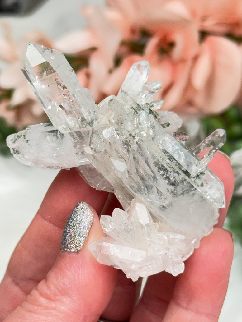 Green Chlorite Colombian Quartz