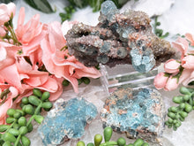 Load image into Gallery: Contempo Crystals - Teal Fluorite Clusters - Image 3