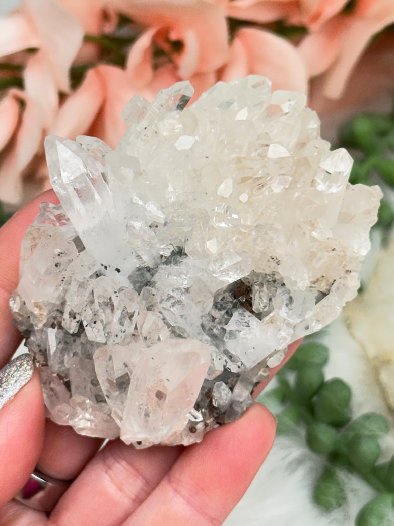 Green Chlorite Colombian Quartz