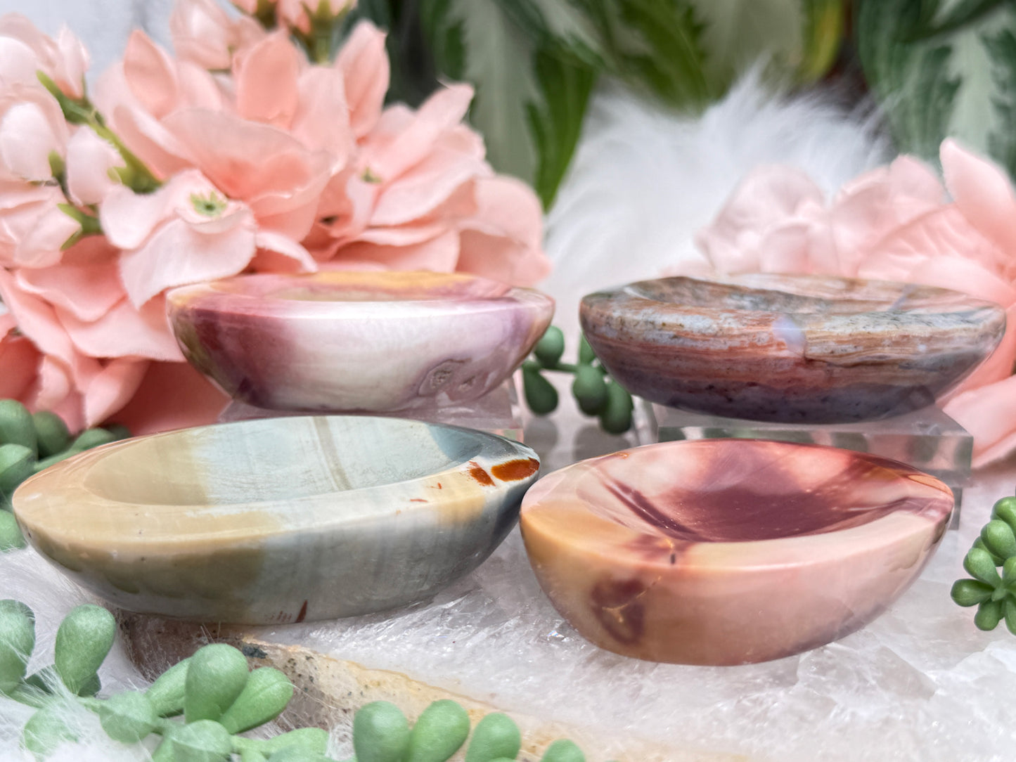 Small Jasper Bowls