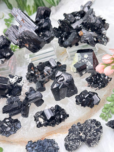 Contempo Crystals - Black Schorl Tourmaline Clusters - Image 16
