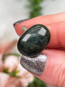 Contempo Crystals - green-fluorite-ring - Image 2