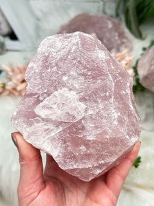 Contempo Crystals - Large Raw Rose Quartz - Image 13