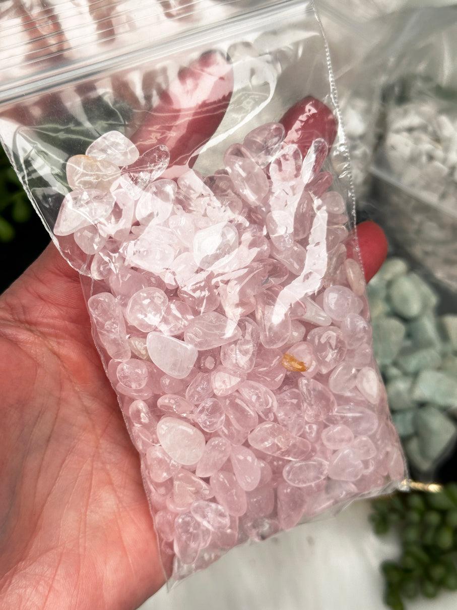 Pink Crystal Chip Bag