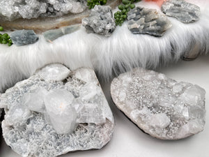 Contempo Crystals - Gray Apophyllite & Chalcedony - Image 8