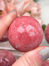 Load image into Gallery: Contempo Crystals - Pink Thulite Spheres - Image 11