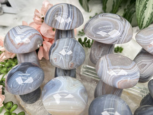 Contempo Crystals - Gray Agate Mushrooms - Image 4