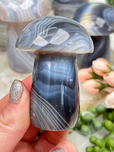 Contempo Crystals - Gray Agate Mushrooms - Image 19