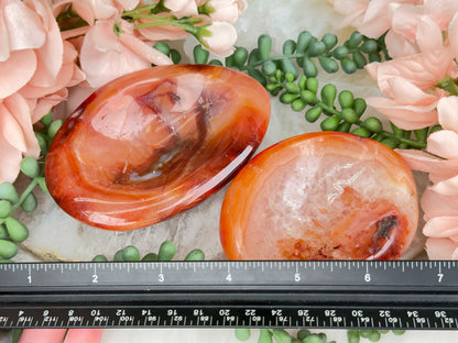 Orange Carnelian Bowls