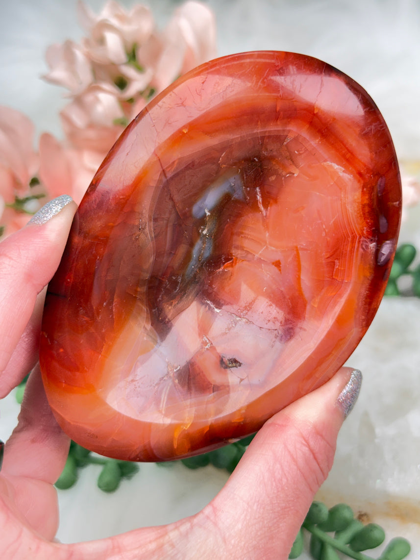 Orange Carnelian Bowls