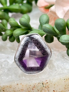Contempo Crystals - Geometric Amethyst Rings - Image 5