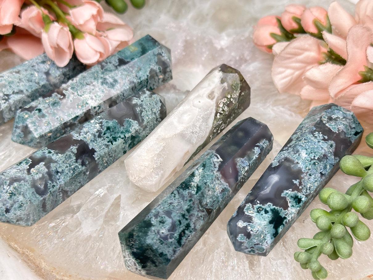 Moss Agate Vogel Points