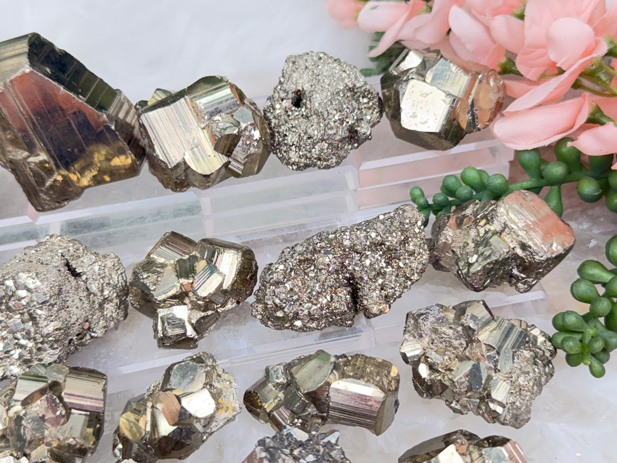 Small Pyrite Clusters