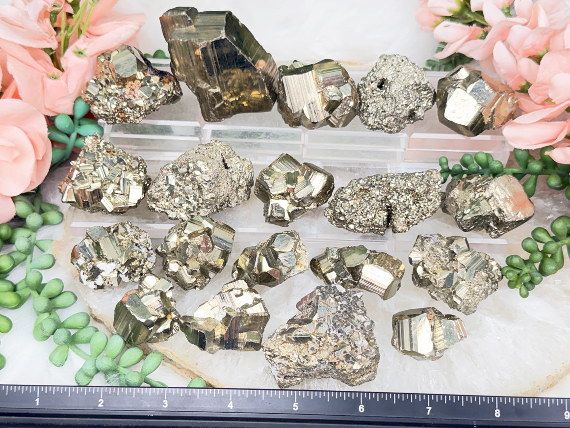 Small Pyrite Clusters