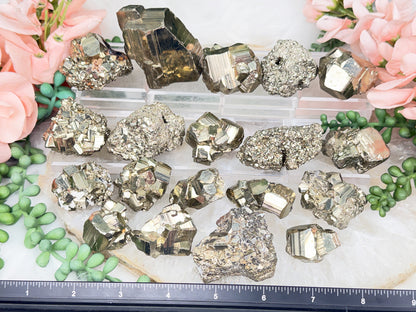 Small Pyrite Clusters