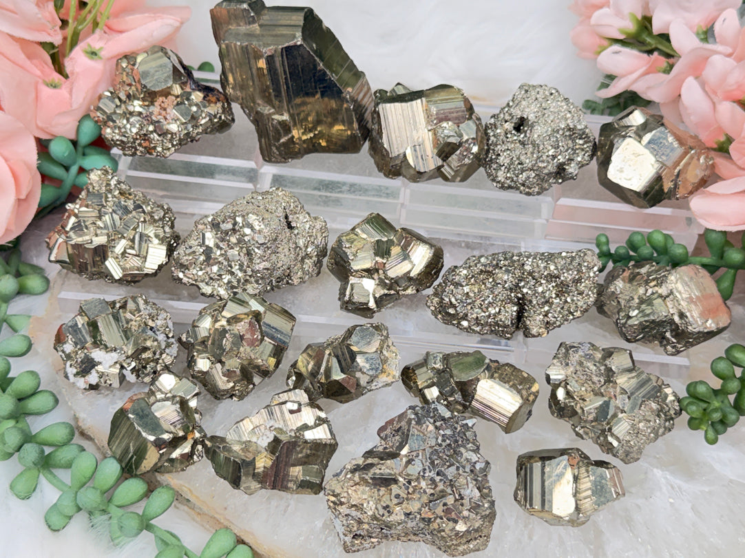 Small Pyrite Clusters