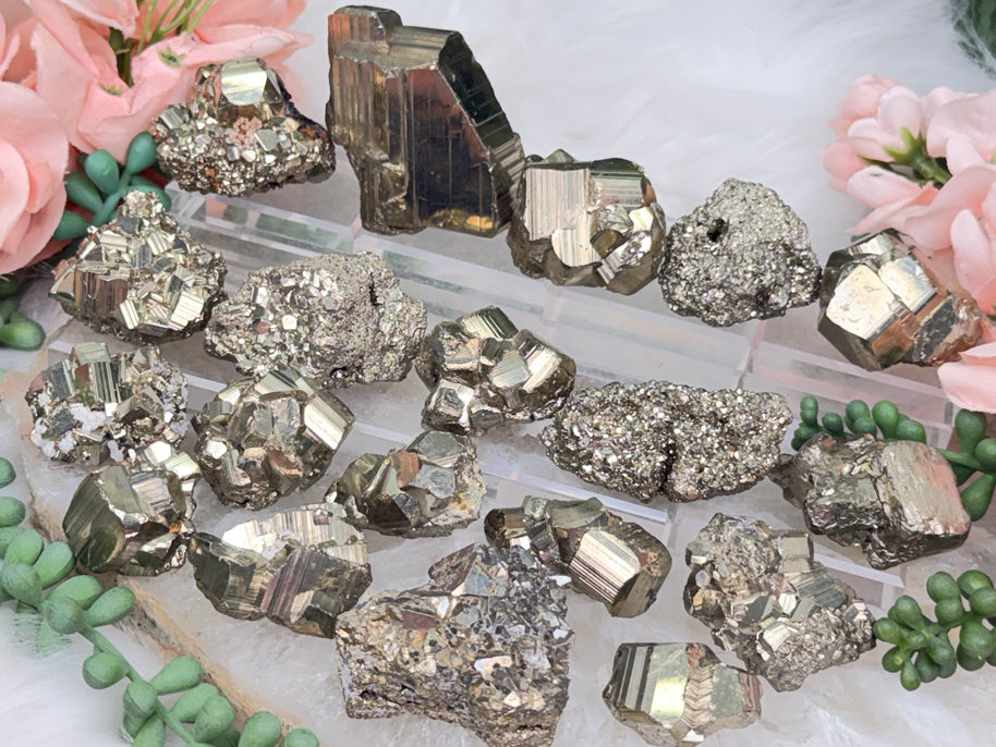 Small Pyrite Clusters