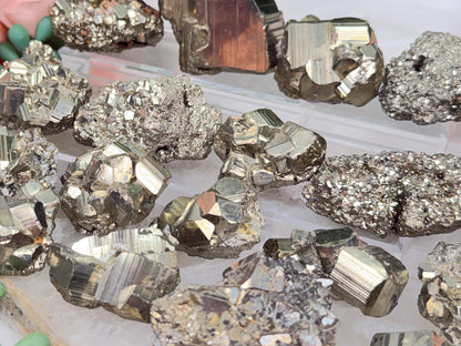 Small Pyrite Clusters