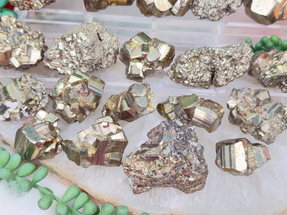 Small Pyrite Clusters