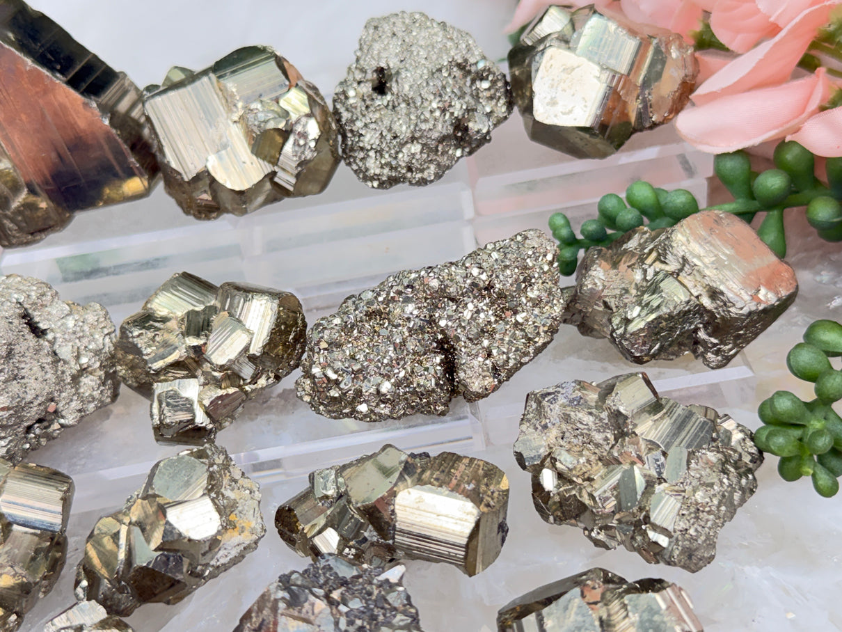 Small Pyrite Clusters