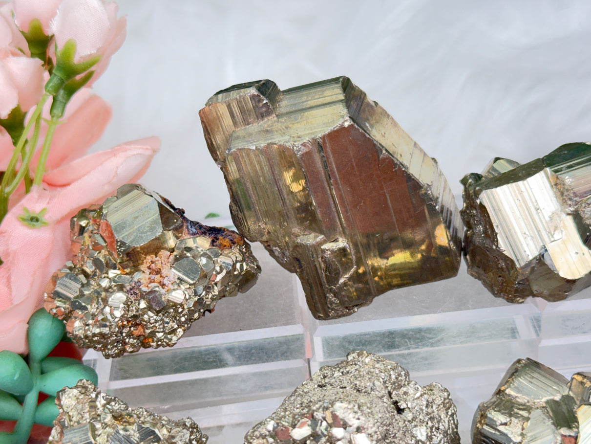 Small Pyrite Clusters